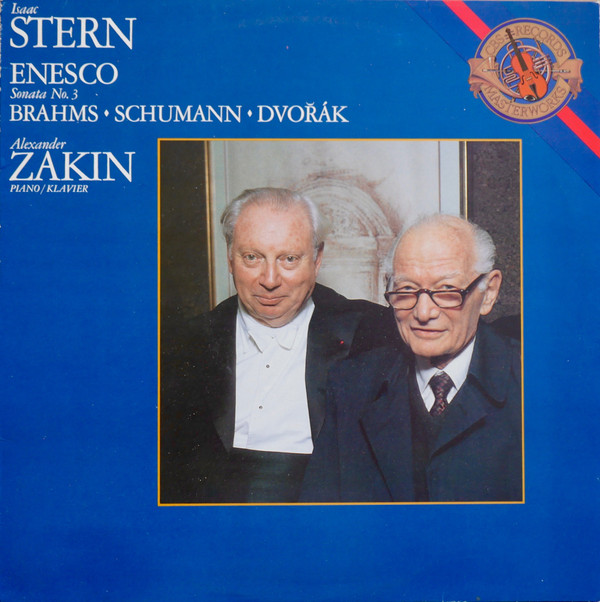 Isaac Stern and Alexander Zakin - Enesco Sonata No 3  Brahms Schumann Dvok