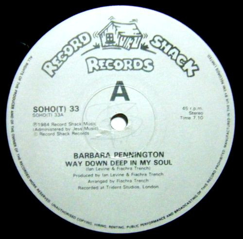 Barbara Pennington - Way Down Deep In My Soul