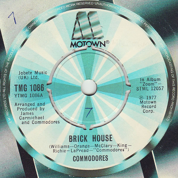 Commodores - Brick House