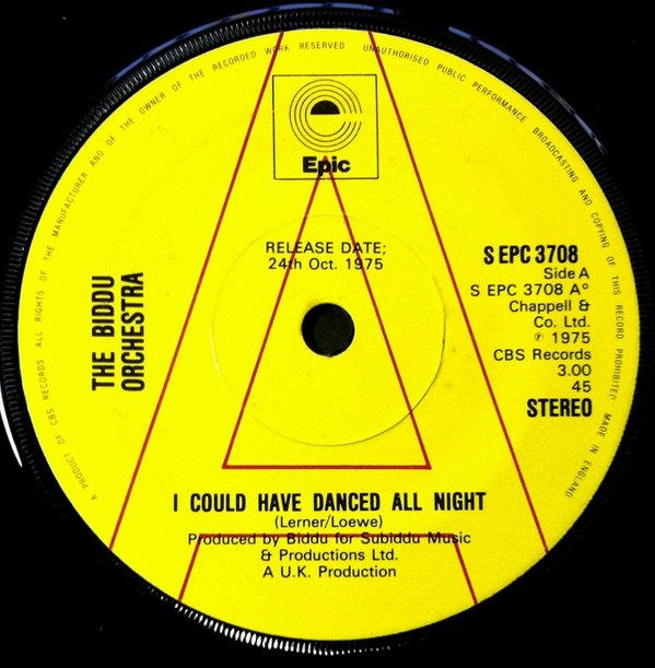 Biddu Orchestra - I Could Have Danced All Night  Jump For Joy