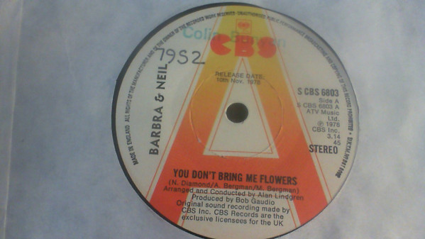 Barbra Streisand  Neil Diamond - You Dont Bring Me Flowers