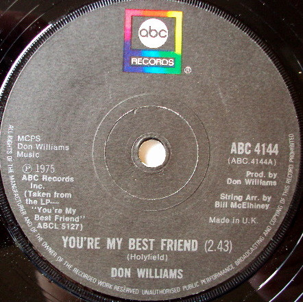 Don Williams - Youre My Best Friend