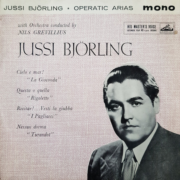 Jussi Bjrling - Operatic Arias