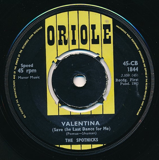 The Spotnicks - Valentina Save The Last Dance For Me