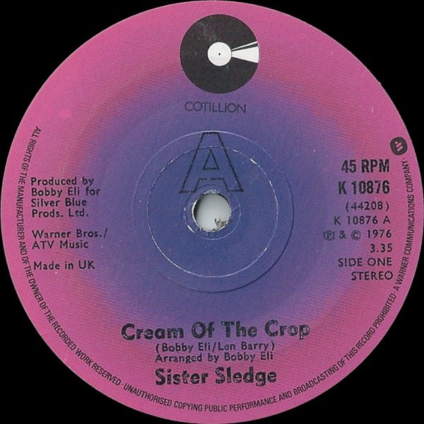 Sister Sledge - Cream Of The Crop  Love Aint Easy