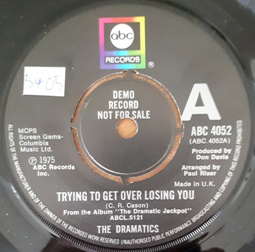 The Dramatics - Trying To Get Over Losing You  How Do You Feel