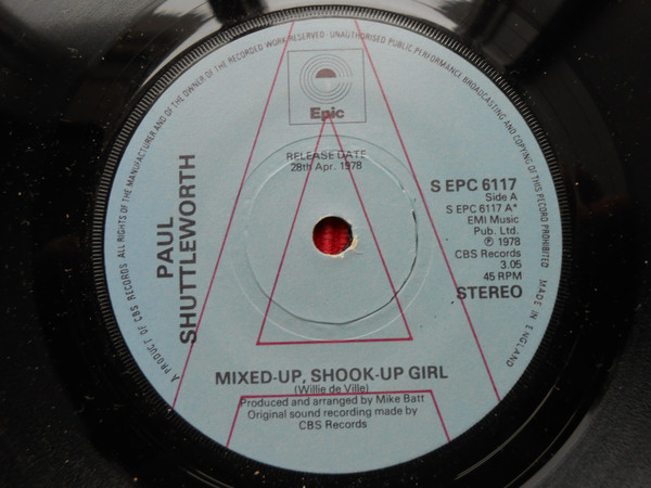 Paul Shuttleworth - MixedUp ShookUp Girl