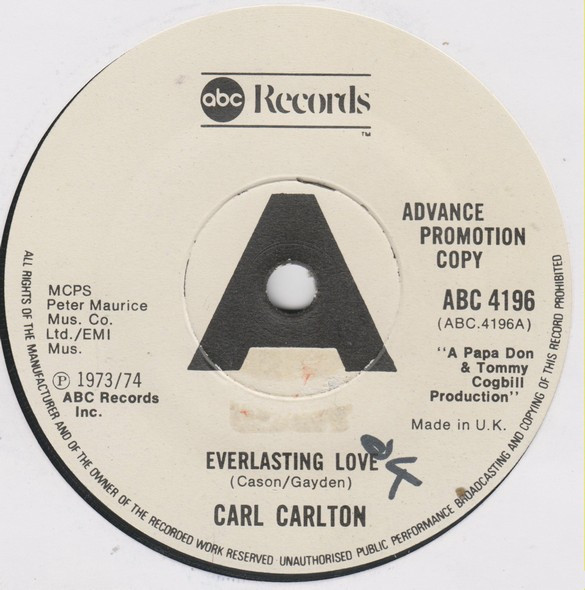 Carl Carlton -  Everlasting Love