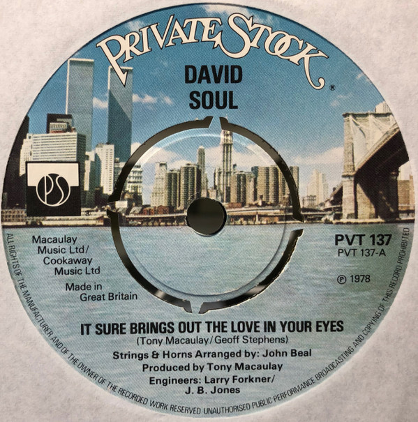 David Soul -  It Sure Brings Out The Love In Your Eyes