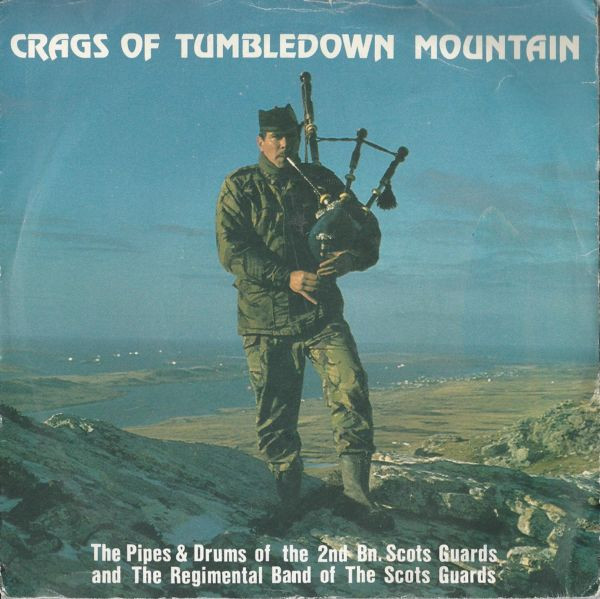 The Pipes  Drums Of The 2nd Bn Scots Guards -  Crags Of Tumbledown Mountain