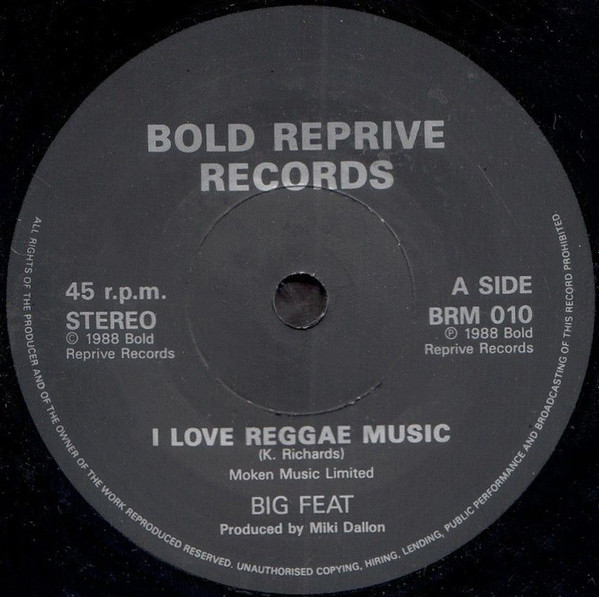 Big Feat - I Love Reggae Music