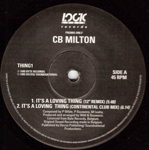 CB Milton - Its A Loving Thing