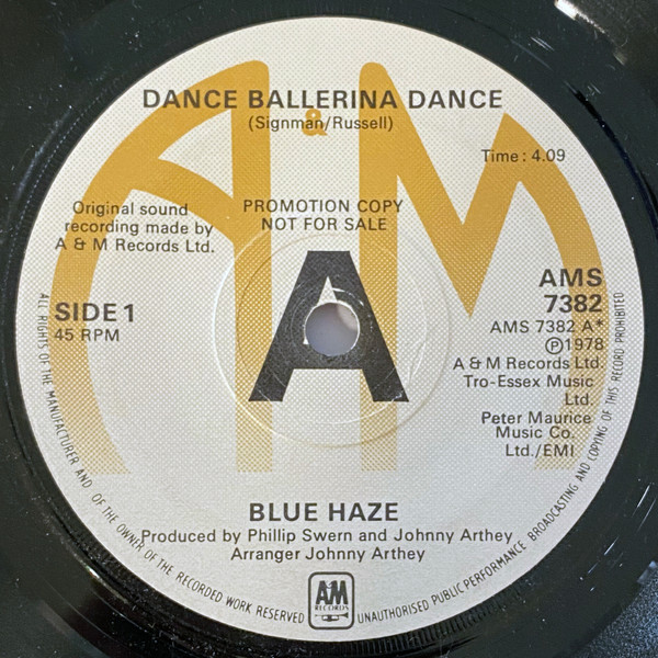 Blue Haze - Dance Ballerina Dance
