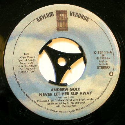 Andrew Gold - Never Let Her Slip Away