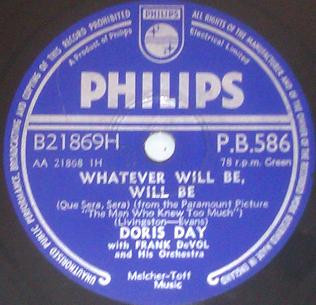 Doris Day - Whatever Will Be Will Be Que Sera Sera