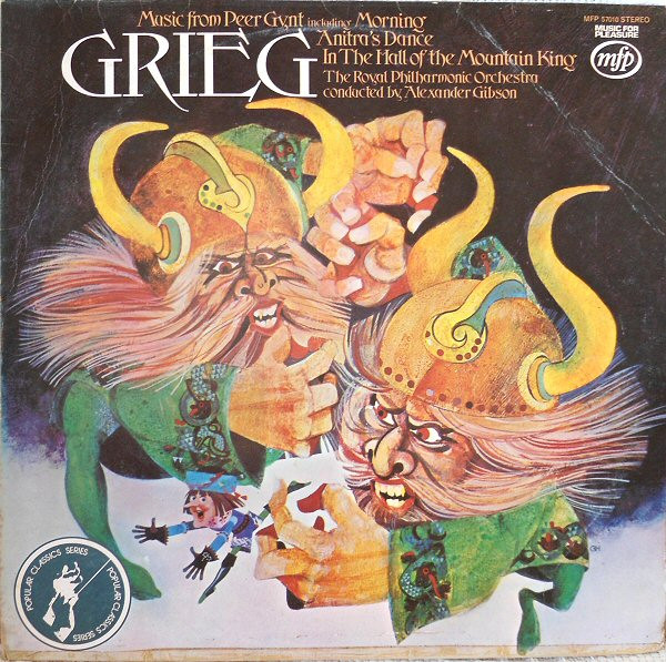 Grieg  Royal Philharmonic Orch Alexander Gibson - Music From Peer Gynt