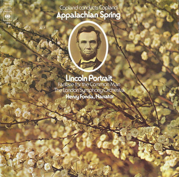 Copland The LSO Henry Fonda -  Appalachian Spring  Lincoln Portrait  Fanfare