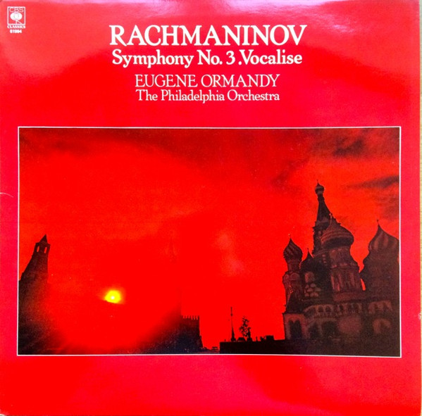 Rachmaninov Eugene Ormandy Philadelphia Orch -  Symphony No3Vocalise