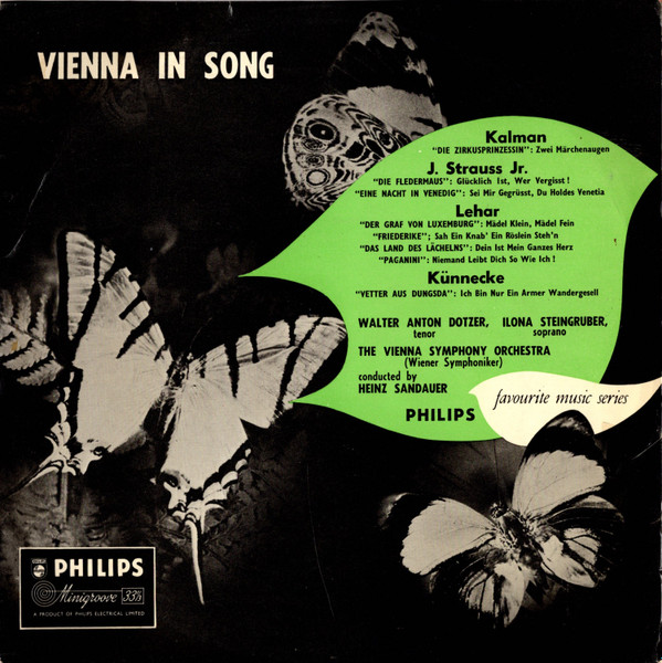 Ilona Steingruber Walter Anton Dotzer - Vienna In Song