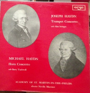 Joseph Haydn  Michael Haydn  Neville Marriner - Trumpet Concerto  Horn Concerto