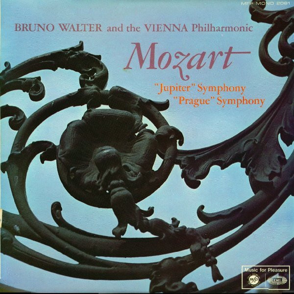 Mozart Bruno Walter And The Vienna Phil - Prague And Jupiter Symphonies