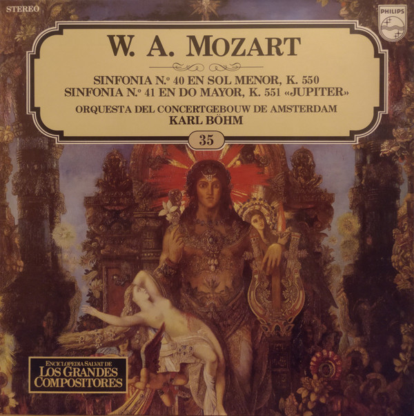 W A Mozart Karl Bhm   Concertgebouw Ams -  Sinfona Nm 40   Sinfona Nm 41