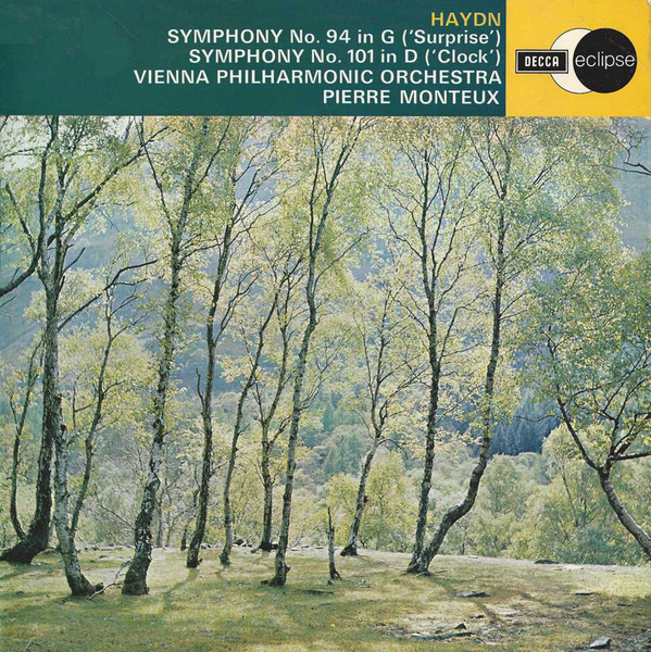 Haydn Vienna Philh  Pierre Monteux - Symphony 94 Surprise  Symphony  101 Clock