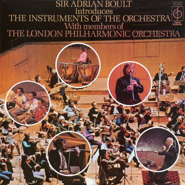 Sir Adrian Boult - Adrian Boult Introduces Instruments Of The Orch