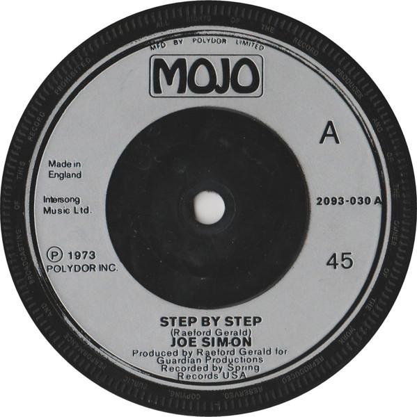 Joe Simon - Step By Step