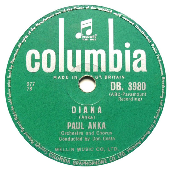 Paul Anka - Diana  Dont Gamble With Love