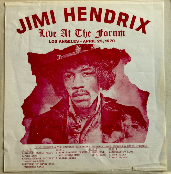 Jimi Hendrix - Live At The Forum Los Angeles  April 25 1970