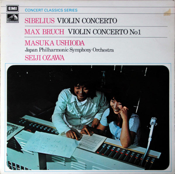 Sibelius Max Bruch Masuka Ushioda Japan Phil -  Violin Concertos