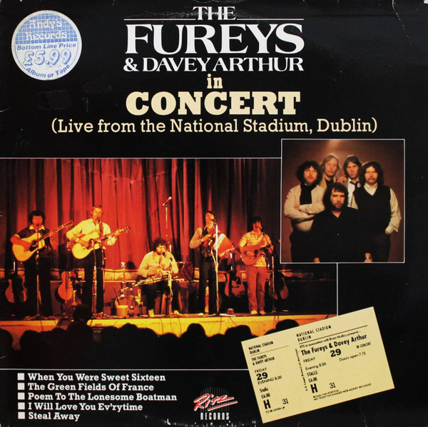 The Fureys  Davey Arthur - The Fureys  Davey Arthur In Concert