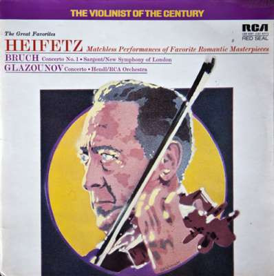 Heifetz Bruch  Glazounov -  Concerto No 1  Concerto