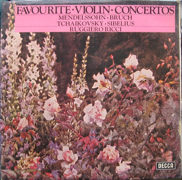 Mendelssohn  Bruch  Tchaikovsky Sibelius - Favourite Violin Concertos