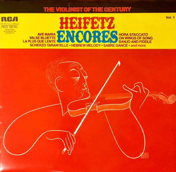 Jascha Heifetz -  Heifetz Encores