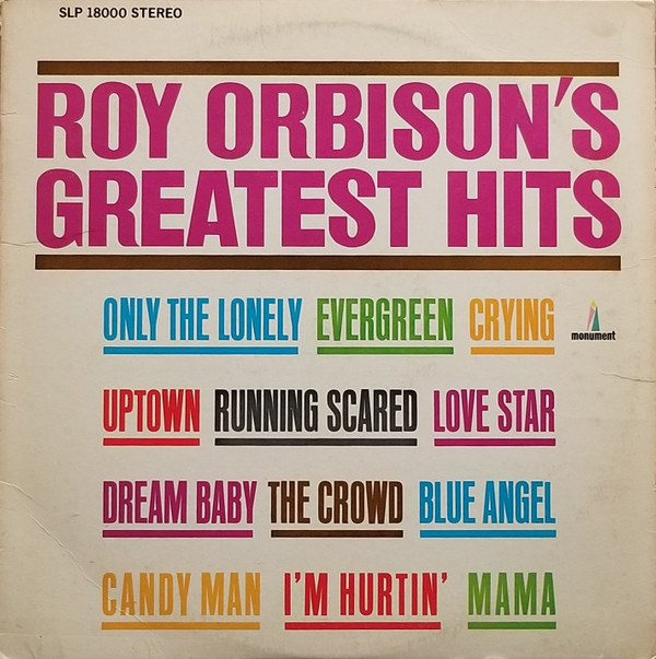 Roy Orbison - Roy Orbisons Greatest Hits