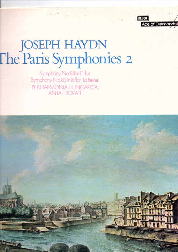 Joseph Haydn Antal Dorati Philharmonia Hungarica - The Paris Symphonies 2