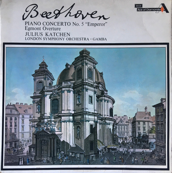 Beethoven Julius Katchen LSO Gamba - Piano Concerto No5 Emperor  Egmont Overture