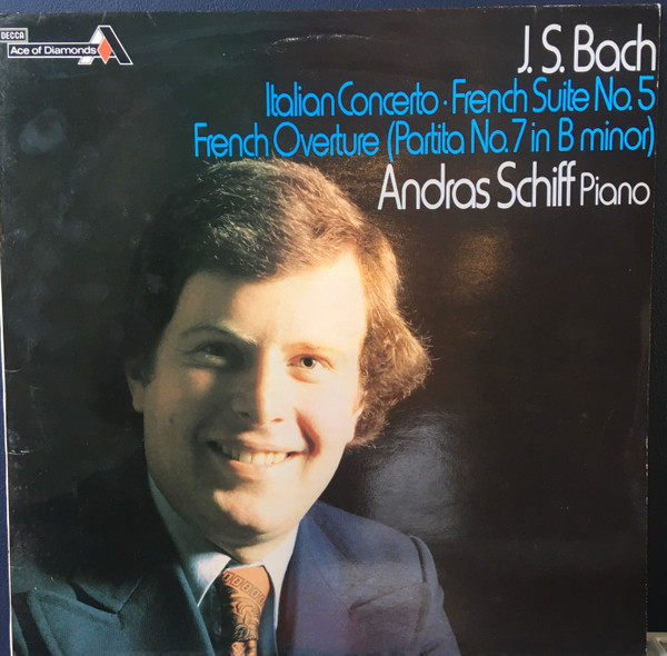 JSBach Andrs Schiff - Italian Concerto French Suite No 5 French Overt