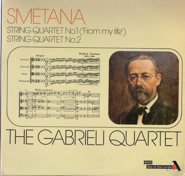 Smetana  The Gabrieli Quartet - String Quartet No 1 String Quartet No 2