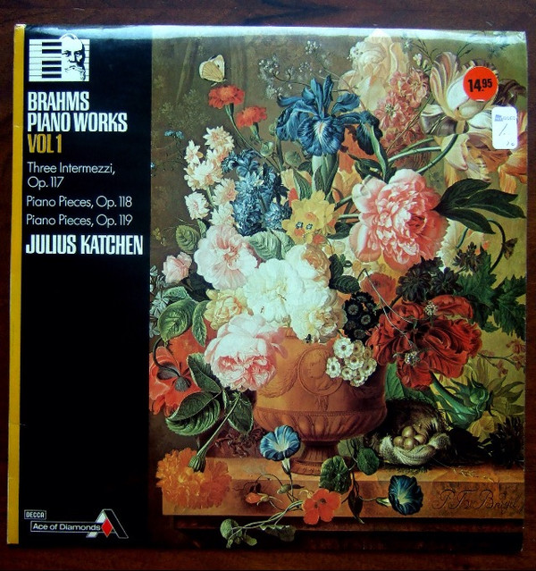 Brahms Julius Katchen - Piano Works Vol 1