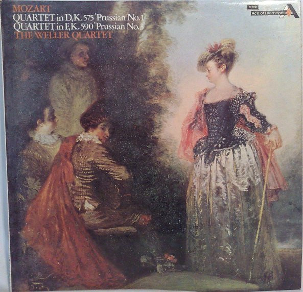 Mozart The Weller Quartet -  Quartet In D Quartet In F K590