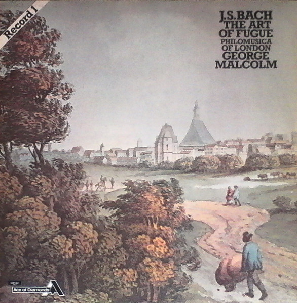 JS Bach Philomusica Of London George Malcolm -  The Art Of Fugue  Record 1