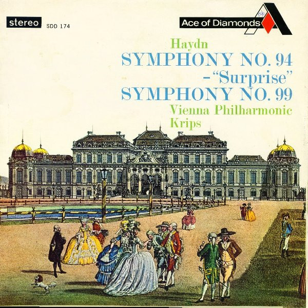 Haydn Vienna Philharmonic Krips -  Symphonies No 94  Surprise  99