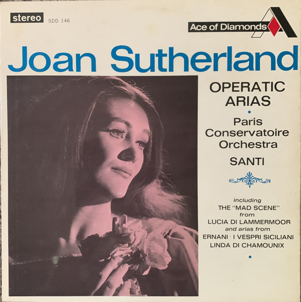 Joan Sutherland Paris Conservatoire Orch Santi - Operatic Arias