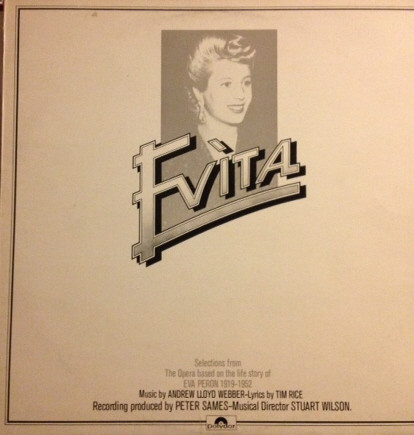 Various - Evita  Selections From The Opera