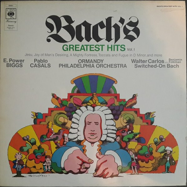 Bach E Power Biggs Pablo Casals - Bachs Greatest Hits Vol 1