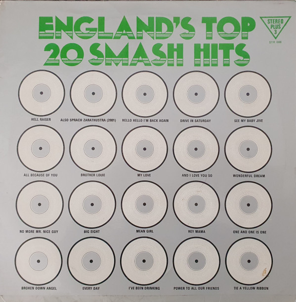 Unknown Artist - Englands Top 20 Smash Hits