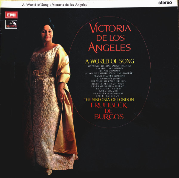 Victoria De Los Angeles - A World Of Song